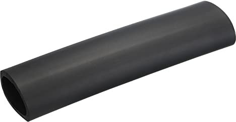 sourcing map 25cm Rohrisolierung Schaumstoff, Durchmesser 50mm Isolierstärke 7mm Heizungsrohr Verkleidung für Fitnessgeräte, Rohre, Handhaben (Schwarz)