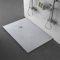 Piatto Doccia 70x130 Grigio in Marmo Resina, Effetto Pietra, Karen (70x130, Grigio)