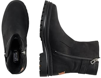 camel active Damen Winterboots mit warmem Wollfutter