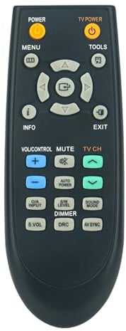 VINABTY Nuevo AH59-02196G Mando a Distancia de Repuesto para Samsung Soundbar AH59-02196G AH5902196G RTAH5902196G AH5902196G HWC450 HWC451 HW-C450 HW-C451 Remote Controller