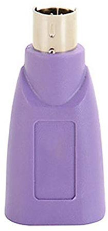 FUWIND Connecteur PS2 vers USB, Mini-Adaptateur pour Souris et Clavier D'Ordinateur, Convertisseur de Souris et de Clavier