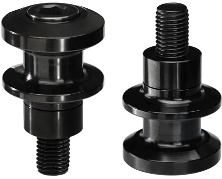 FENRIR Diabolo Moto Diabolos De Béquille Bobines pour Bras Oscillant M10XP1.25 Vulcan S ZX14R ZX12R ZX10R(04-10) ZX6R(98-12) Ninja650(06-16) ER6N 800NK 650NK 450NK 700CLX 800MT 700MT 650MT 450MT 450SR