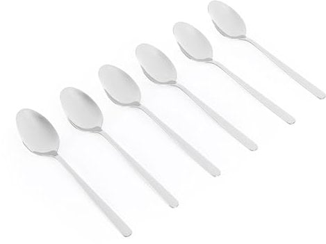 Russell Hobbs RH03432EU7 Juego de 6 cucharaditas de café de acero inoxidable Viena Cubertería Set, espejo pulido acabado cubiertos, cuchara de té vajilla para el hogar, restaurante, oficina, cocina