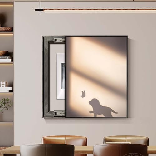 cache tableau electrique decoratif Couvercle de panneau de disjoncteurs pour cacher le couvercle de panneau électrique laid, Cache trou mural pour panneau d'accès Cache décoration, Couvercle de pannea