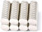 Magenesis 100 Stück Neodym Magnete 10x2mm Mini Magnete Extrem Stark ca. 2 Kilo Haftstärke