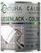Contura Fliesenlack 750ml. Glänzend Fliesenfarbe 20 Farben Lack Fliesen Wand Boden Bad Küche Wandfliesen Bodenfliesen (Schwarz RAL 9017, 750ml.)
