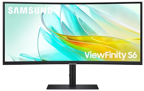 SAMSUNG ViewFinity S65UC 34 LCD UltraWide WQHD 100Hz FreeSync USB-C Curva (Ricondizionato)