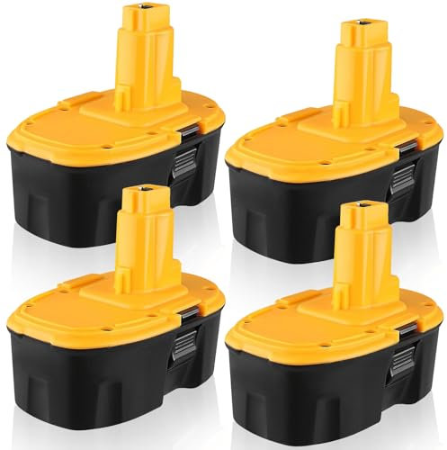6000mAh 18V Replacement for Dewalt Battery DC9096 Compatible with Dewalt 18V Battery DE9098 DE9503 DE9039 DE9095 DE9096 DW9096 DW9095 DW9098 DC725 (04)