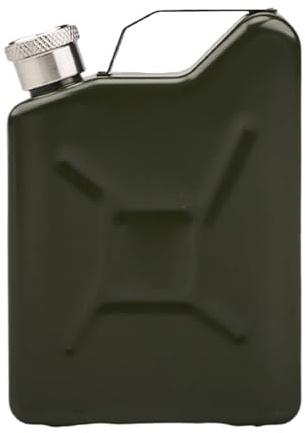 Flasque métallique de 120 ml, récipient anti-fuite en acier inoxydable pour voyage quotidien, sport, plein air, camping