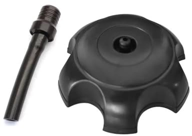 49mm Kunststoff Schwarz Racing Kappe Fit for Motorrad ATV Quad Dirt Bike Buggy(Cap)