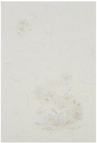 Herz-Jet Trauer Postkarte Baiyun Reiao Chrysantheme (Rahmen grau) 30 Blatt P PJG675 (Japan-Import)