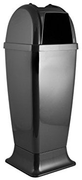 Stefanplast Korb Diablo mit Aschenbecher anthrazit LT 50