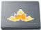 INDIGOS UG Laptopskin Aufkleber Decal Sticker Laptop 210mmx90mm Python