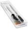 3 Claveles 1700 - Set de cuchillo jamonero (25 cm) + chaira + CD