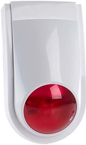 VisorTech Zubehör zu Alarmanlage drahtlos: Alarmsirene mit Warnblink-Leuchte für XMD-4200/4400.pro/5400.WiFi (Funk-Alarmanlage Komplettsystem, Alarm über Handy)