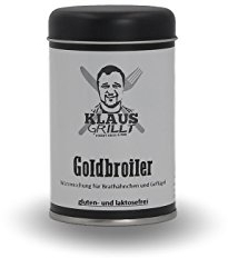 Goldbroiler Geflügelwürzer von Klaus grillt.... 120g Streuer