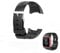 Hensych Ersatzarmband Sportarmband Uhrenarmband für Polar M400 M430 GPS-Laufuhr (Schwarz)