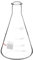 stonylab 1-Pack Glass 1000ml Heavy Wall Narrow Mouth Erlenmeyer Flasks with Heavy Duty Rim, 1 L (1 Liter)