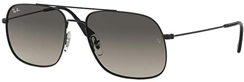 Ray-Ban Unisex 0rb3595 Lesebrille, Gold (Rubber Black), 56