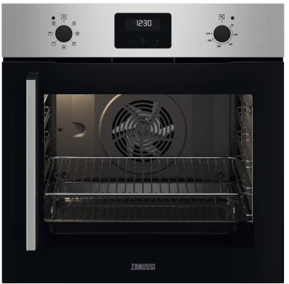 Zanussi Series 20 Single Oven with Right Hand Opening Door - Stainless Steel