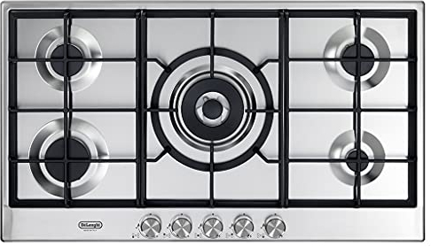 Piano cottura a gas, N° 5 fuochi da 90 cm