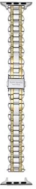 Kate Spade - iOs STRAPS Collection, 2-TONE Color, Stainless Steel watchstrap for Female KSS0116