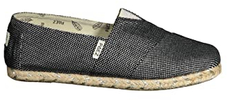 Paez Damen Classic Day & Sparks Espadrilles, Schwarz, 36 EU