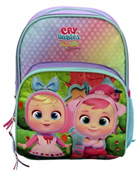 CYPBRANDS , Mochila Cry Babies 30Cm Unisex Niños, Multicolor, Normal