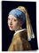 Printistico Poster Jan Vermeer - Mädchen mit dem Perlenohrring (1665) Kunstdruck ohne Rahmen, Wandbild - A4, A3, A2, A1, A0, XXL - Wohnzimmer, Schlafzimmer, Küche, Deko