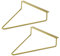 Crapyt Album Display Shelf Gold L7.09*D1.97*H8.46 2 pcs for Vinyl, CD Modern Record Storage Holder Shelf Wall Mount
