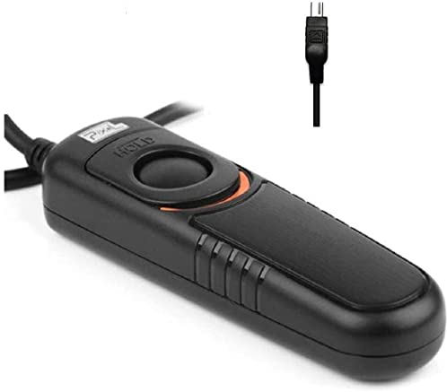 Pixel Caméra Télécommande Filaire RC201-DC2 Compatible avec Nikon Z5 Z6 Z6II Z7 Z7II D750 D780 D7500 D7200 D7000 D5600 D5500 D5300 D3300 D610 D600 D90 P7700 P7800 P950 Déclencheur MC-DC2