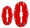 Jatour Coperture per pinze freno rosse – Coperture universali per auto disco Brake Caliper Fake Covers per Left & Right Wheel Refit