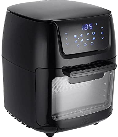 Air Fryer Air Fryer Four Electric Touch Digital Airfryer Rotisserie Dry Large Cooker 12L for Reheat or Grill (Couleur : Type A, Taille : 12L) (Type B 12L) Durée de vie intéressante (Type a 12L)