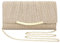 Asvert Abendtasche Damen Clutch Brauttasche Elegant Damen Satin Clutch Kettentasche Handtasche Hochzeit Mädchen klein Umhängetasche für Party Freizeit Women's Clutches Tasche Damen Elegant(Golden)