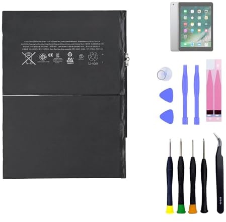 Aousavo Batteria di ricambio A1484, compatibile con iPad 5, iPad Air A1474, A1475, iPad mini Air MD785LL/A MF532LL/A con kit gratuito