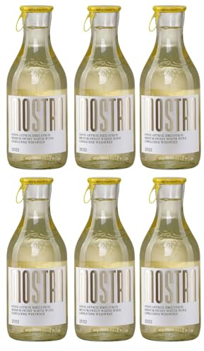 Mostra Imiglykos weiß lieblich 6x 0,5l | Weingut Tsililis | Lieblicher Weißwein aus Griechenland | + 20ml Jassas Olivenöl