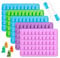 Alimat PluS Silicone Gummy Moulds, 5PCS Chocolate Moulds, Cute 3D Bear Shape Without Droppers