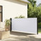 ShGaxin Tenda laterale retrattile bianca 100 x 500 cm, tende da sole, tende da sole, tende da esterno, tenda laterale, tende da sole per esterni, terrazza - 4004391