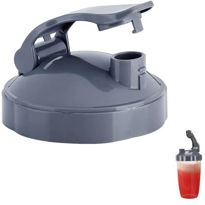 Cup Lid for Nutribullet Blender, Spare Lid Compatible with Breville Blender 600W and 900W Models, Ideal for 18/24/32 oz Cups, Leak Proof, Easy Travel Lid Replacement for Smoothies and Shakes