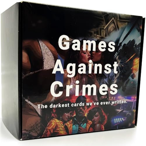 Distales Games Against Theme Limited Edition 600 Cards Bundle Big Black Box not Expansion Packs (Crimes Edition)
