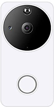 IUBGFTO Video Doorbell, 720P Resolution, Secure Local Storage,2-Way Audio, Free Wireless Chime-Requires Existing Doorbell Wires