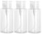 3pcs 200 ML Flacon Pompe Vide, Pompe Distributeur Eau Change Bebe, Flacon Pompe inversée，Convient pour Les Voyages, Le Démaquillant, Le Dissolvant pour Vernis à Ongles,Le Récipient de Lotion.