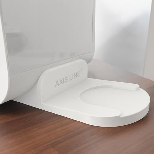 Sodastream Glasflaschen Adapter für Osmofresh Quella Pro | Zubehör Halterung zum freihändigen Befüllen ohne Verschütten aus Kunststoff für 0,7 L Karaffen in Weiß