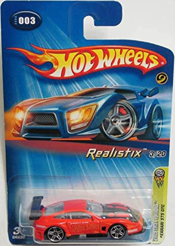 2005 Ferrari 575 GTC Hot Wheels Collectible - Realistix Series - 3