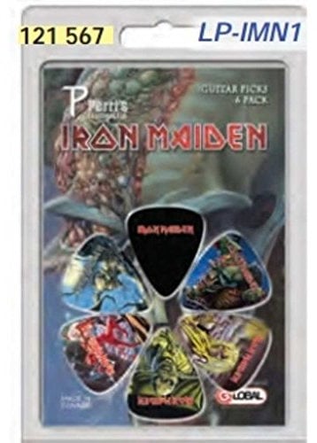 Perri's Leathers LP-IM1 Medium Gauge Iron Maiden Picks (Pack of 6)