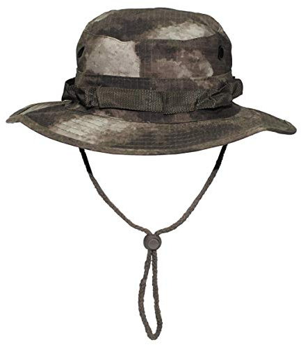 MFH Buschhut US mit Kinnband GI Boonie Rip Stop, L, HDT-camo