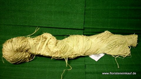 Bast, Raffia-Bastzopf, ca.1 kg, natur