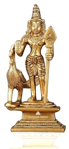 GangesIndia Gott Murugan Swami Miniatur Messing Statue