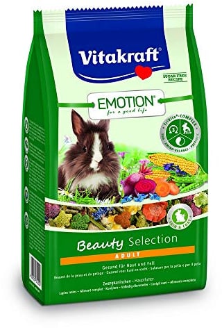 Vitakraft - Emotion Beauty Zwergkaninchen Erwachsene 600g