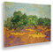 Giallobus - Gemälde - Vincent Van Gogh - Olivenbäume - Leinwand mit Standardrahmen - 140x100 - Bereit zum Aufhängen - Moderne Gemälde für zu Hause